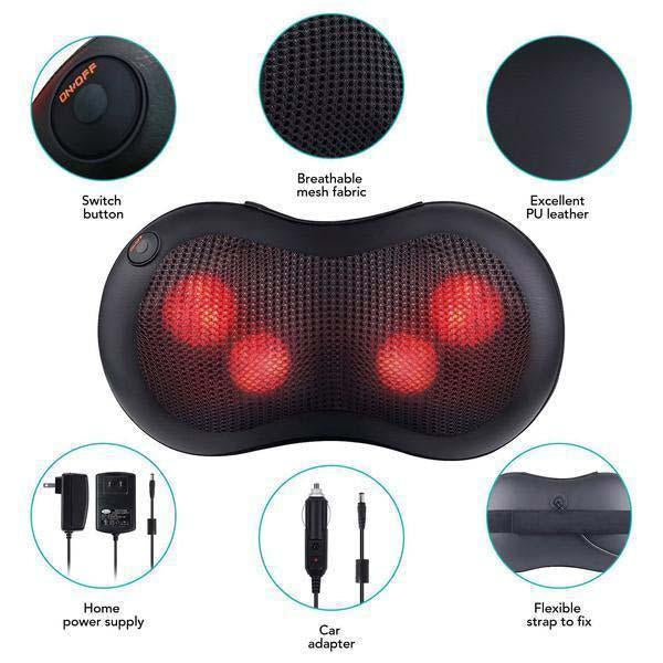 Infrared Cervical Vertebra Lumbar Back Massager