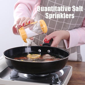 Creative Press-Type Quantitative Salt Sprinklers