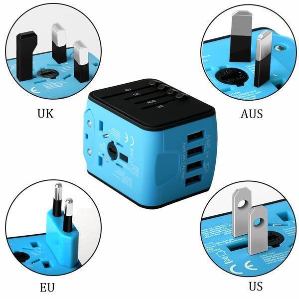 Universal USB Travel Power Adapter