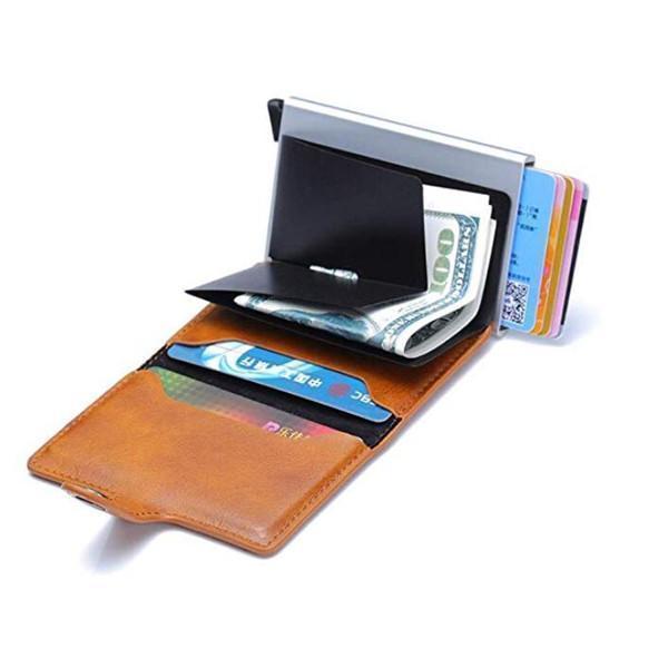 RFID Blocking Vintage Business Wallet