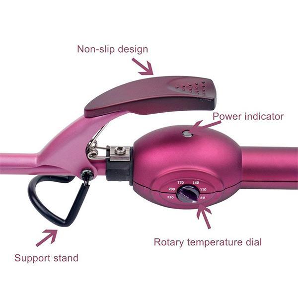 9mm Ceramic Anion Superfine Curling Iron