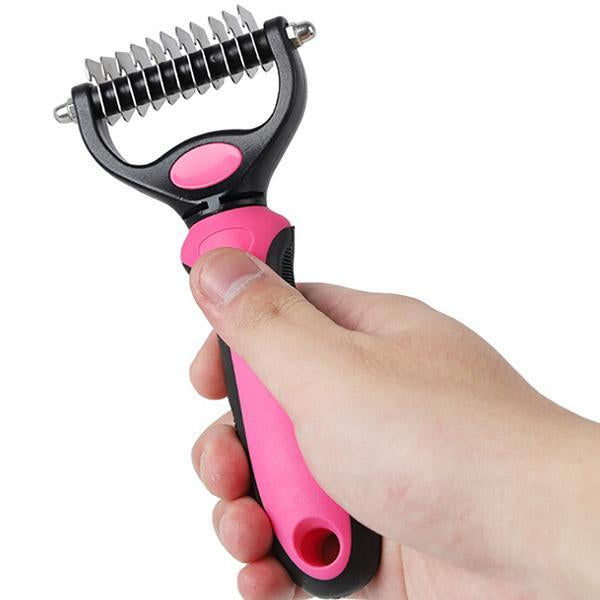 Pet bristle brush