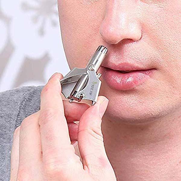 Safe Super Touch Stainless Steel Nose Hair Trimmer