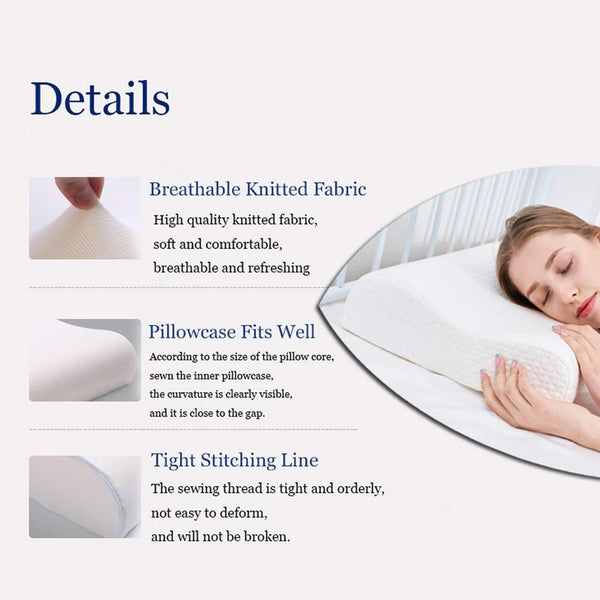 Neck Support Memory Foam Pillow