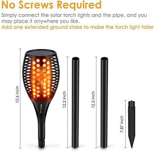 Solar Flame Light