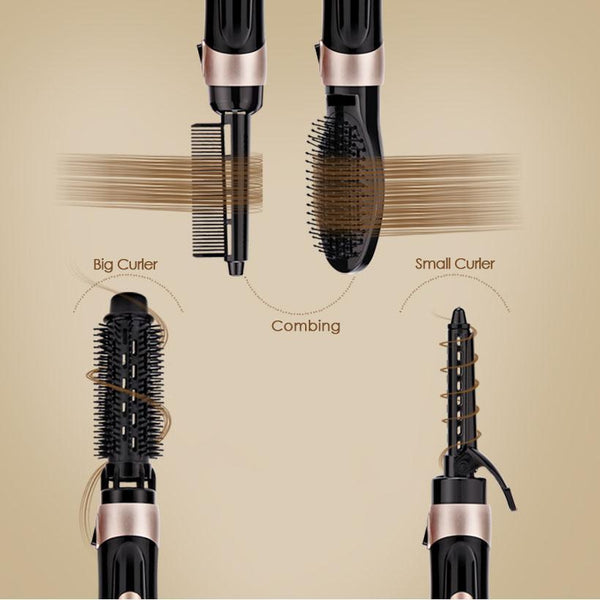 4 in 1 Hair Dryer Curling Comb(1 Set)