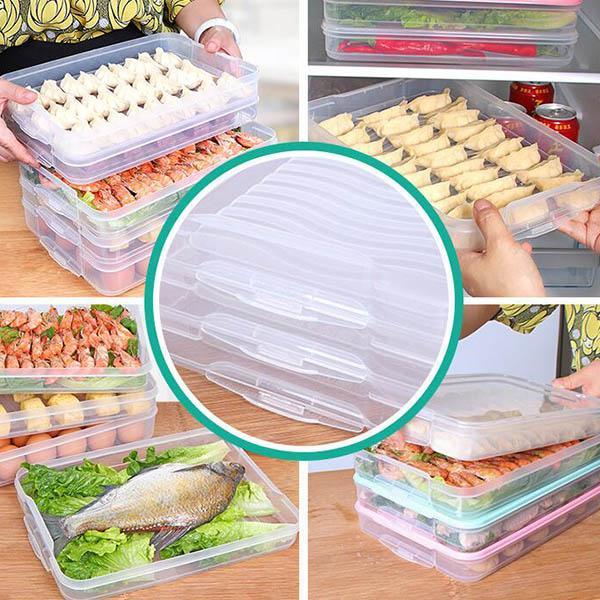 Refrigerator Dumpling Storage Box