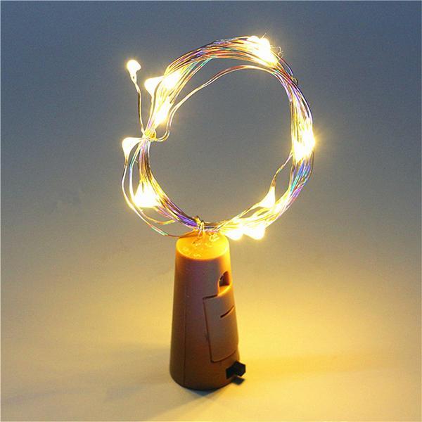 Wine Bottle Cork Shaped String Light