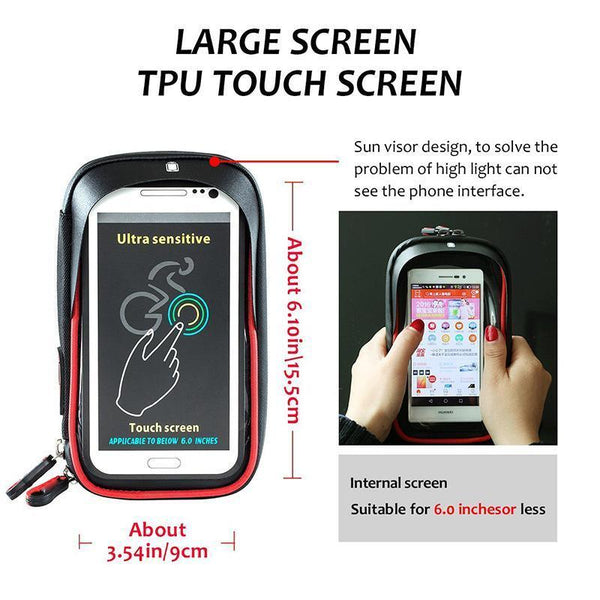 Phone Holder Bag For Bicycle