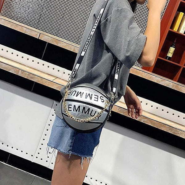 Basketball Shaped Bag