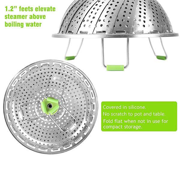 Collapsible Vegetable Steamer Basket