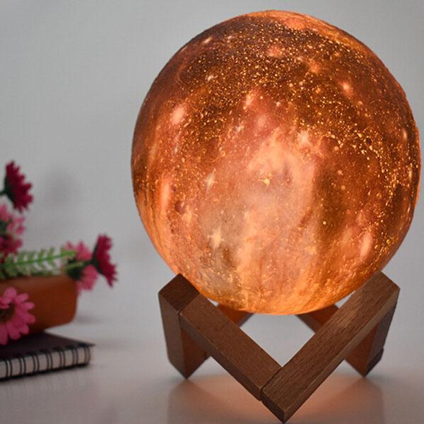 Starry moon lamp