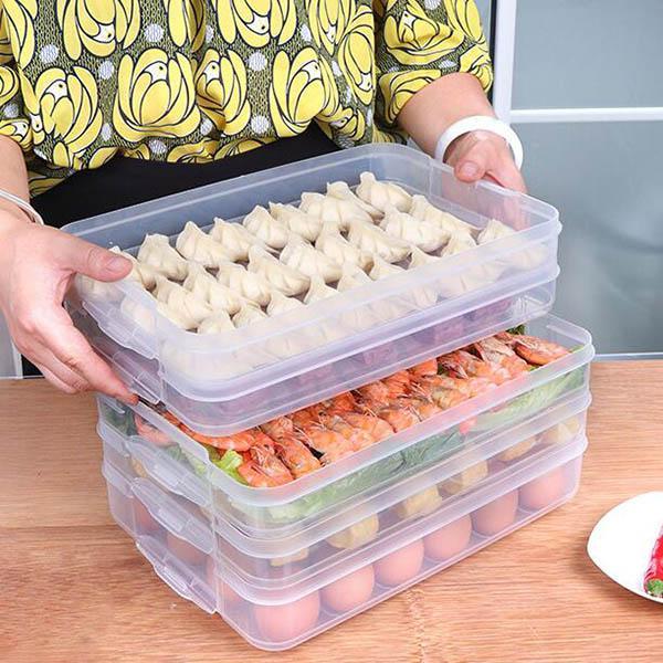 Refrigerator Dumpling Storage Box