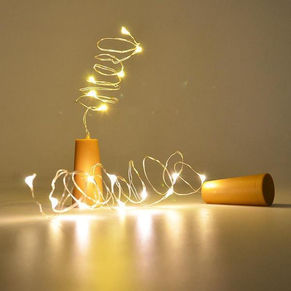 Wine Bottle Cork Shaped String Light