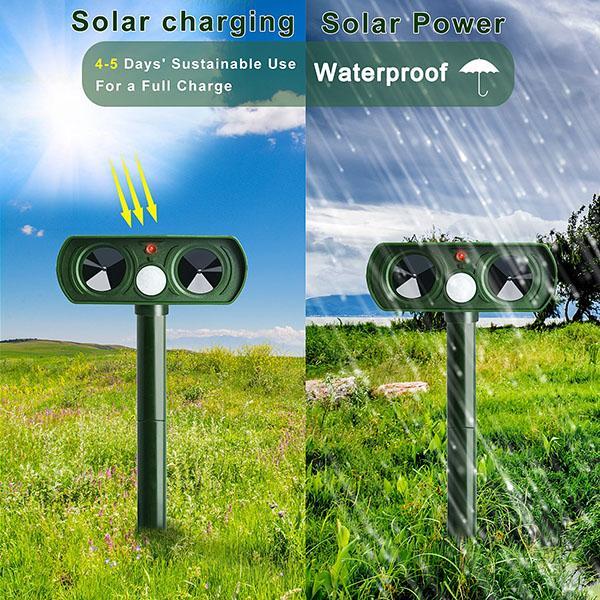 Solar Power Pest Repeller Scarer