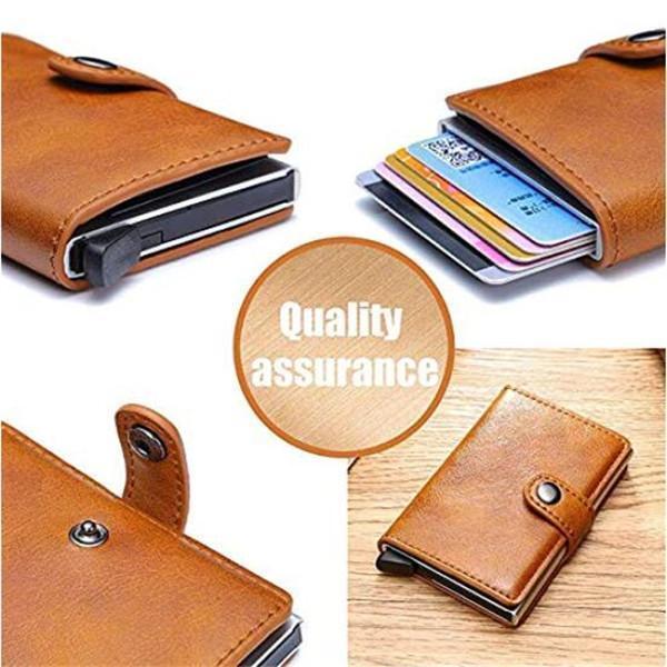 RFID Blocking Vintage Business Wallet