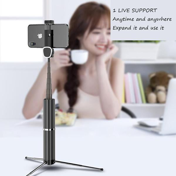 All In One Smart Wireless Bluetooth Selfie Stick