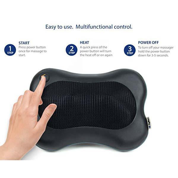 Infrared Cervical Vertebra Lumbar Back Massager