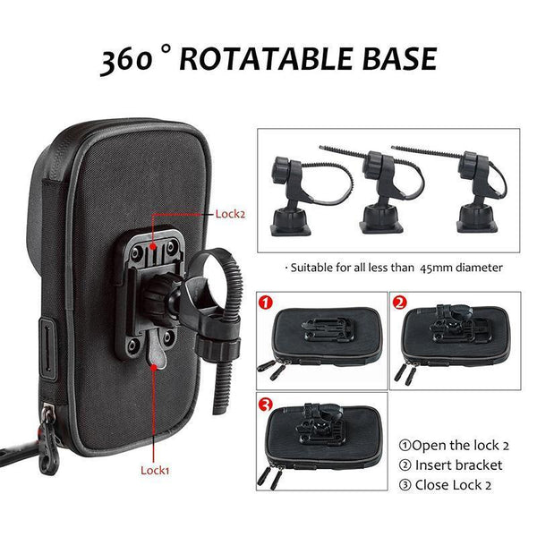 Phone Holder Bag For Bicycle