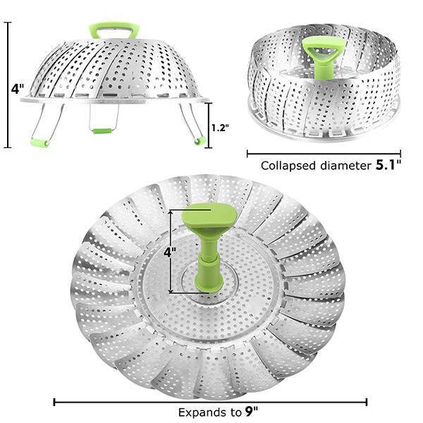 Collapsible Vegetable Steamer Basket