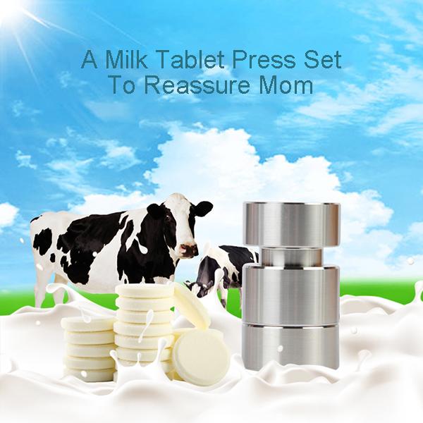 Mini Milk Tablet Press Set