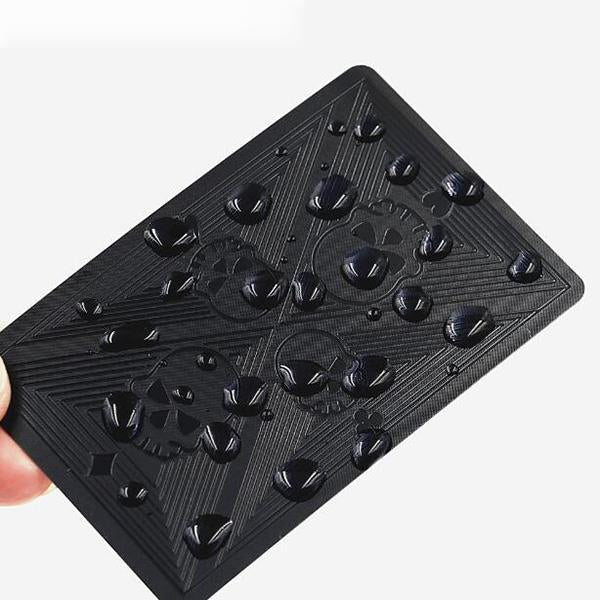 Waterproof Black Diamond Playing Cards