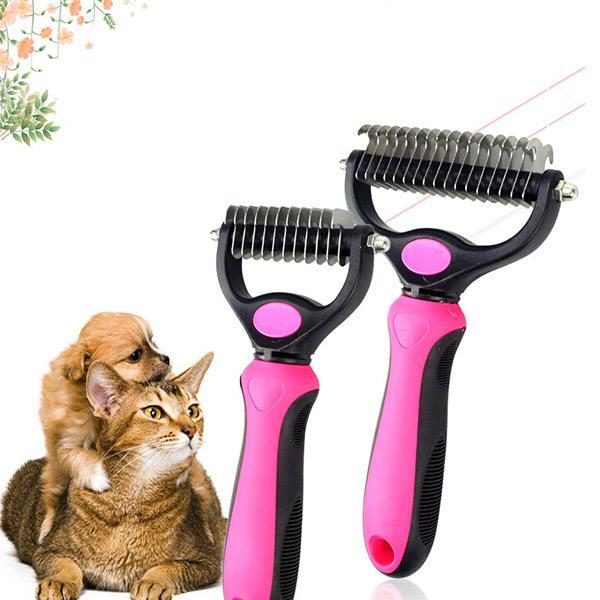 Pet bristle brush