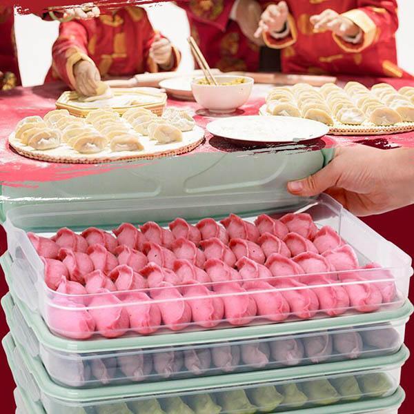 Refrigerator Dumpling Storage Box