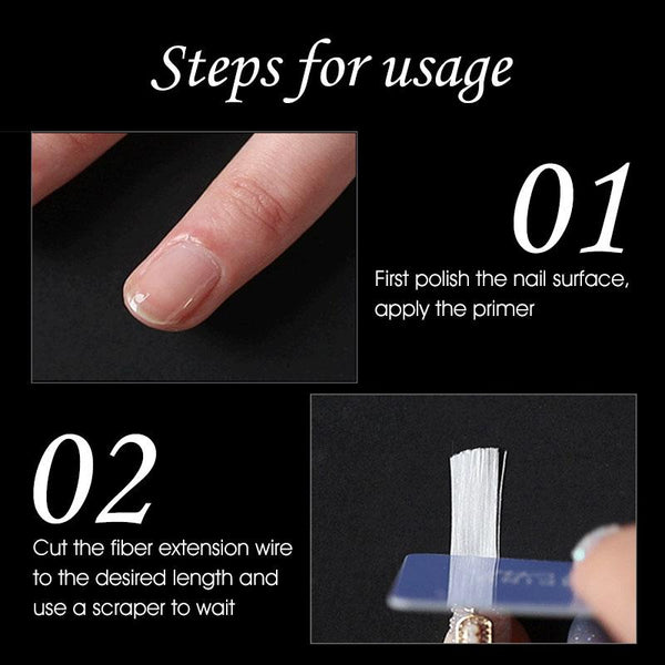 Fiberglass Quick Nail Extension Set