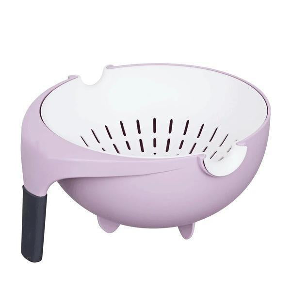 Double Wash Drain Basket