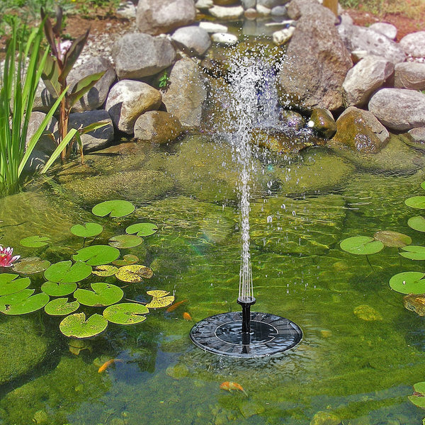 Solar Powered Bird Fountain