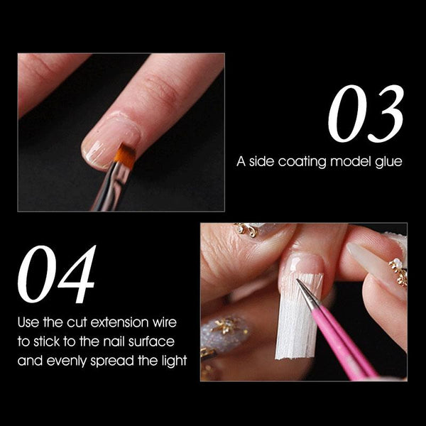 Fiberglass Quick Nail Extension Set