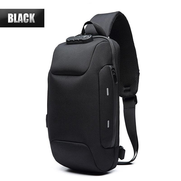 Anti-theft Backpack With 3-Digit Lock