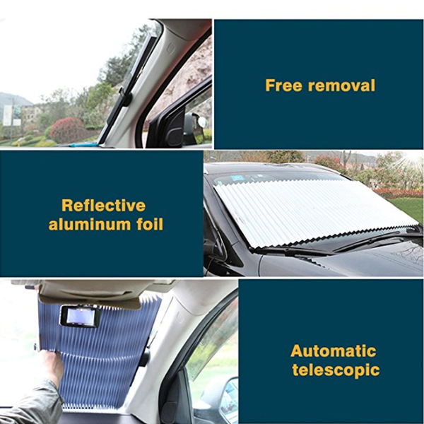 Car Auto Retractable Sunshade