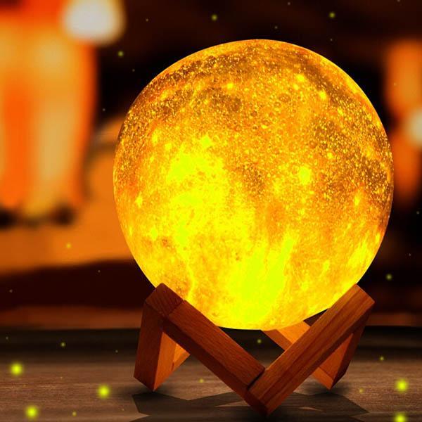 Starry moon lamp