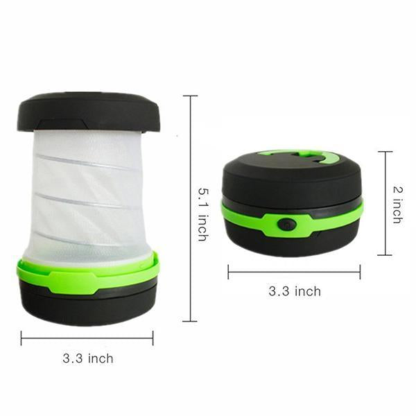 Pop-Up Collapsible LED Flashlight