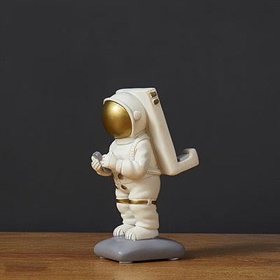 Sitting Astronaut Smartphone and Tablet Stand