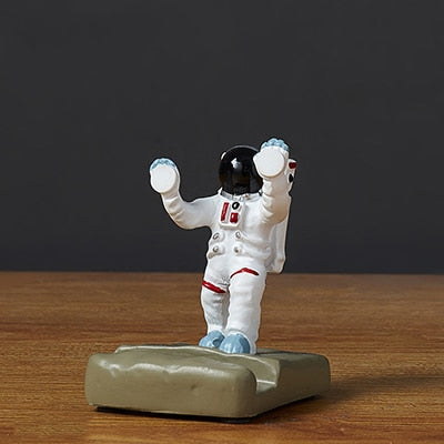 Sitting Astronaut Smartphone and Tablet Stand