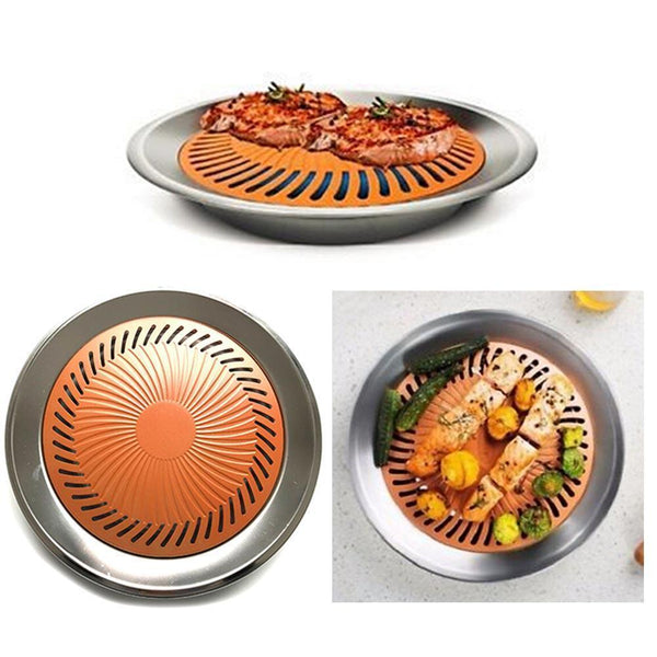 Stove Top Smokeless BBQ Grill