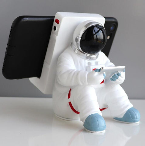 Sitting Astronaut Smartphone and Tablet Stand